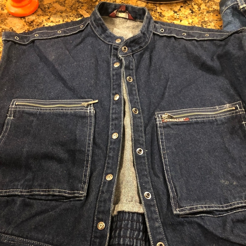 1980s Jordache Blue Jean Vest Size Small-
